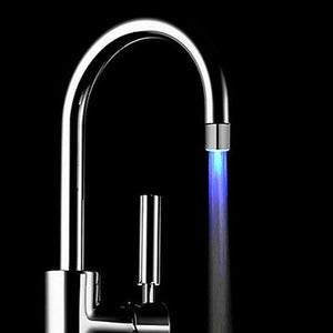 Home Fashion LED Faucet Shower Light Romantic 7 Color Change LED Light Shower Head Water Bath Home Bathroom Glow Night Lights